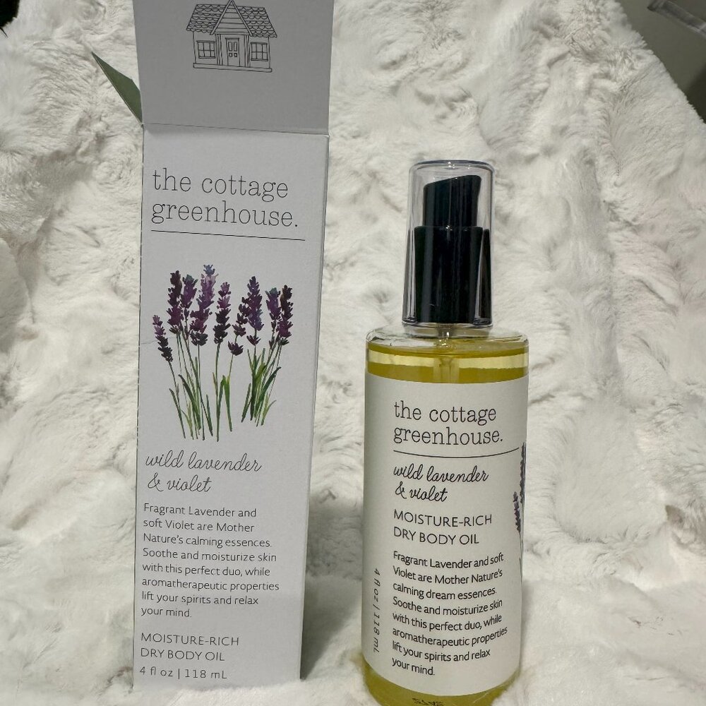 The Cottage Greenhouse Dry Body Oil-Brand New 4oz